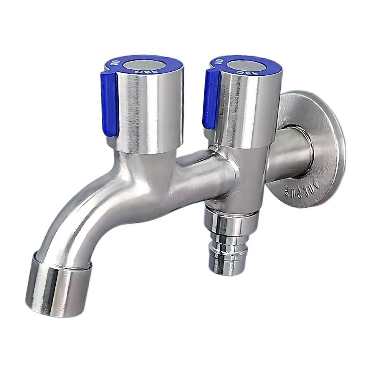 304 STAINLESS Stol Double-Kontroll duebel-Outlet Krunn