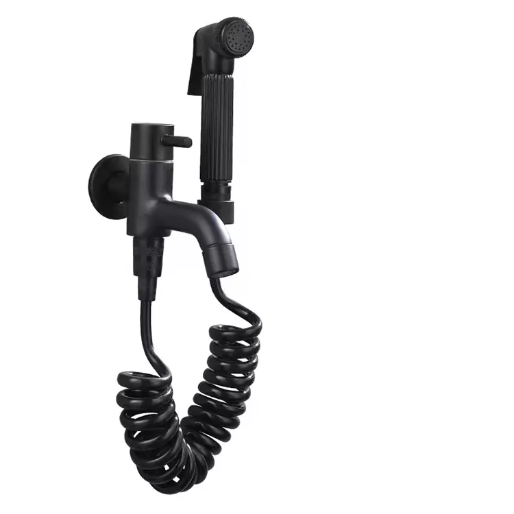 Black Toilette Begleeder Press-Typ Spraydousen