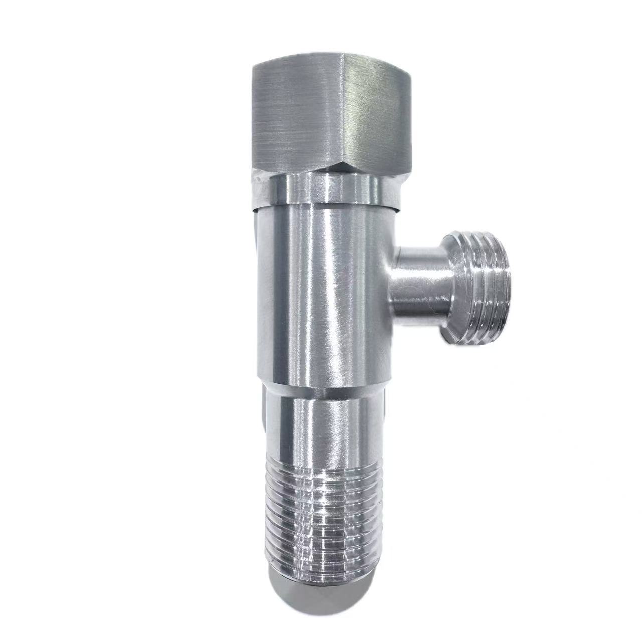 Brushed STAINLESS Stol Buedzëmmer Wénkel Krunn