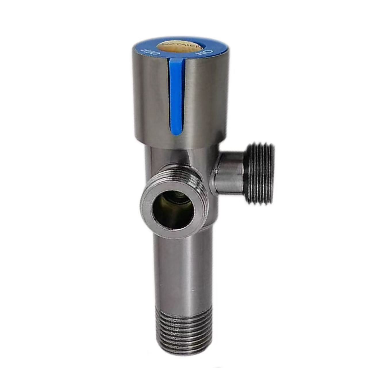 Verlängert Dräi-Way Diverter Krunn waarm a kal Faarf Mark Handle