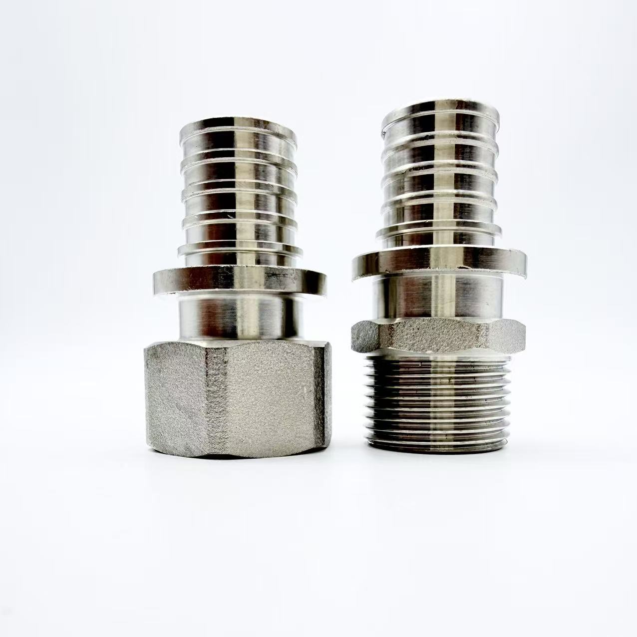 Extern threaded Rutschverbindung