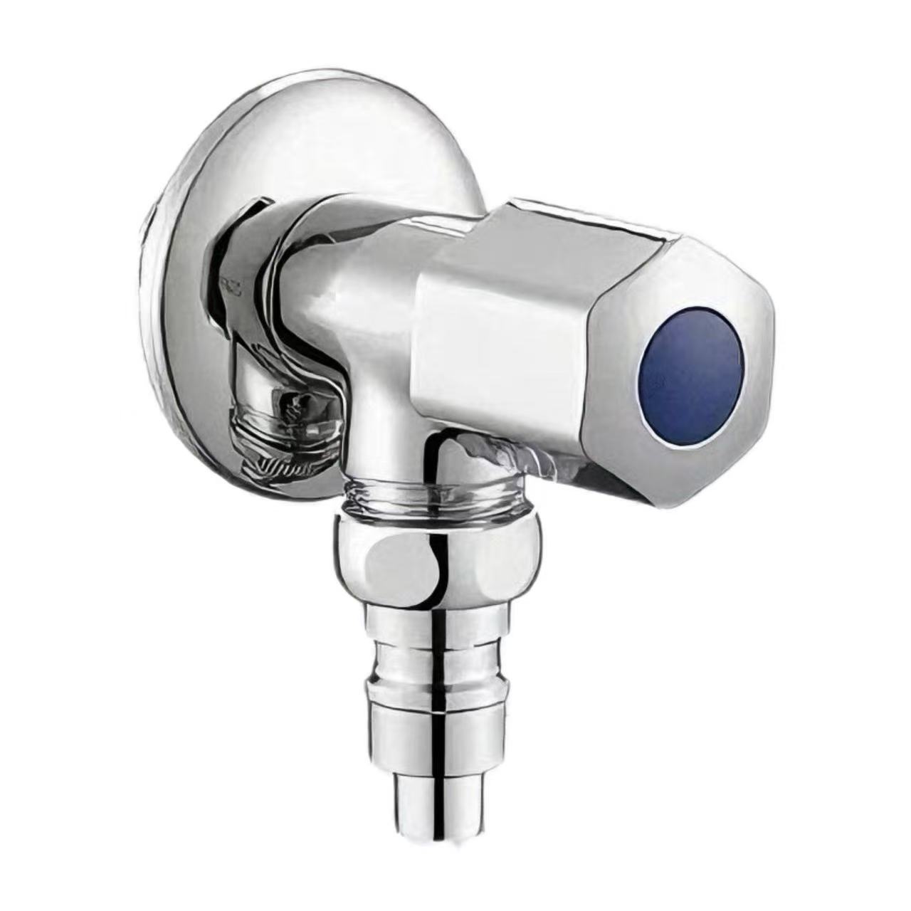 Hexagonal Handle Wäschmaschinn Waasser Stop Krunn Hexagonal Handle Wäschmaschinn Waasser Stop Krunn