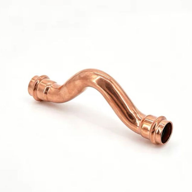 Double-Press Pipe Bridging Connector