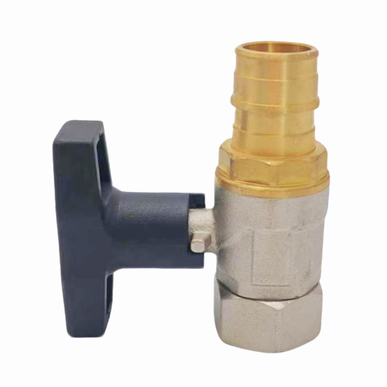 Intern Thread Quick-Connect Air Disc Ball Valve