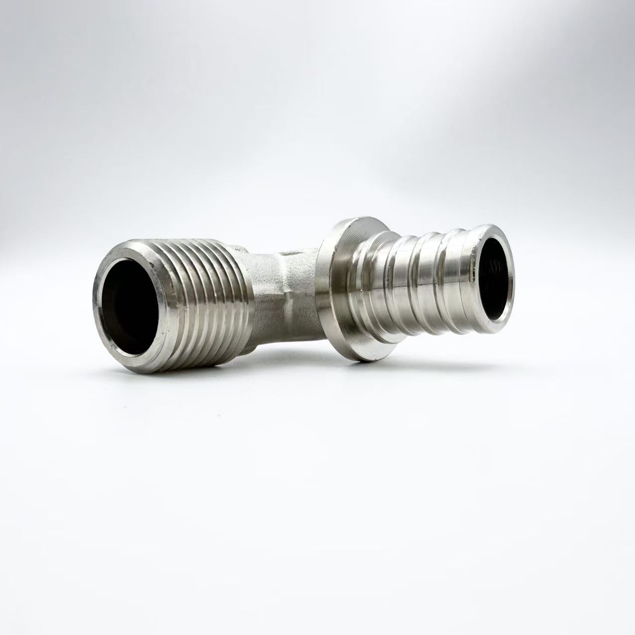 Männlech Threaded Push-Fit Ielebou