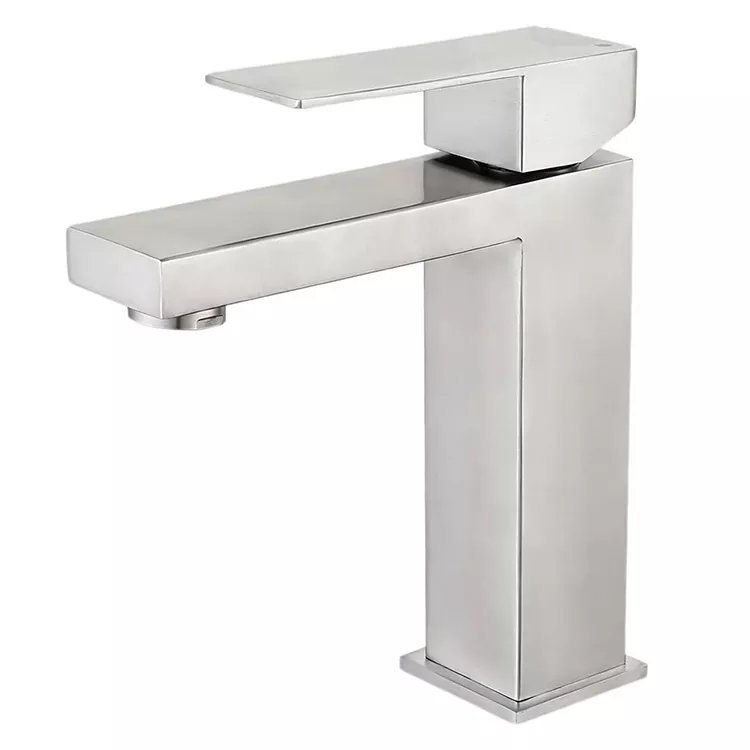 Minimalistesch geometresch waarm a kal Basin Krunn