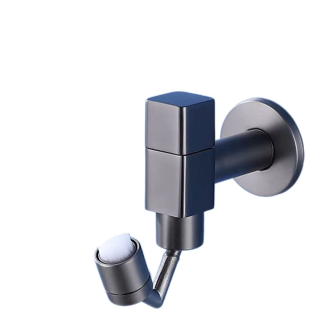 Minimalistesch Grey Swirl Wandmontéiert Krunn