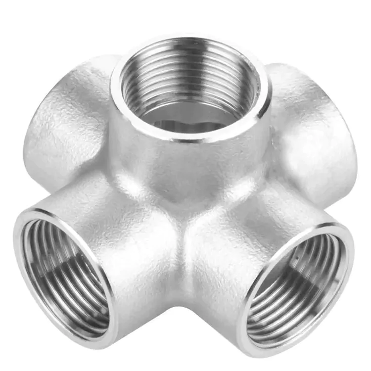 Pipe 3D Five Way Fitting