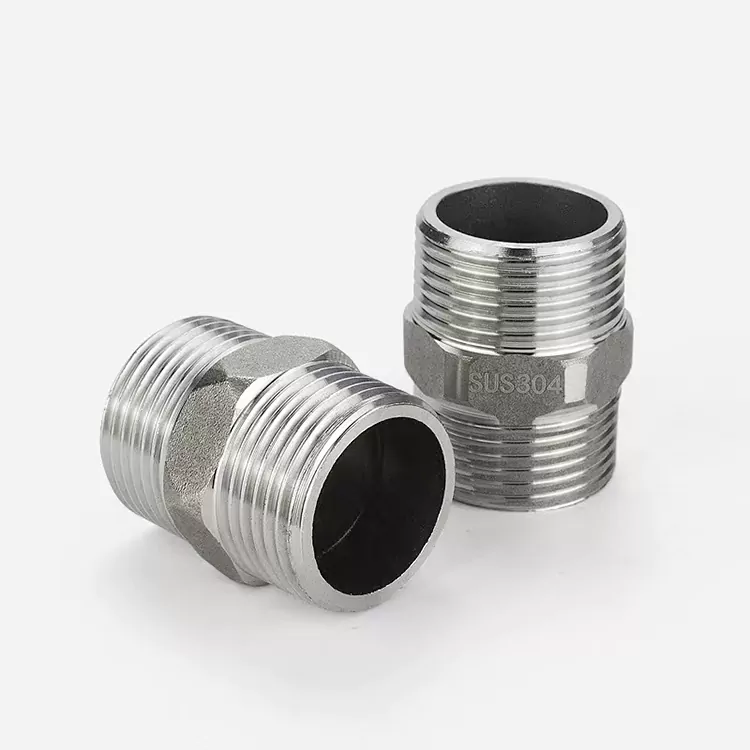 Präzisioun Hexagonal Männlech Thread Connector