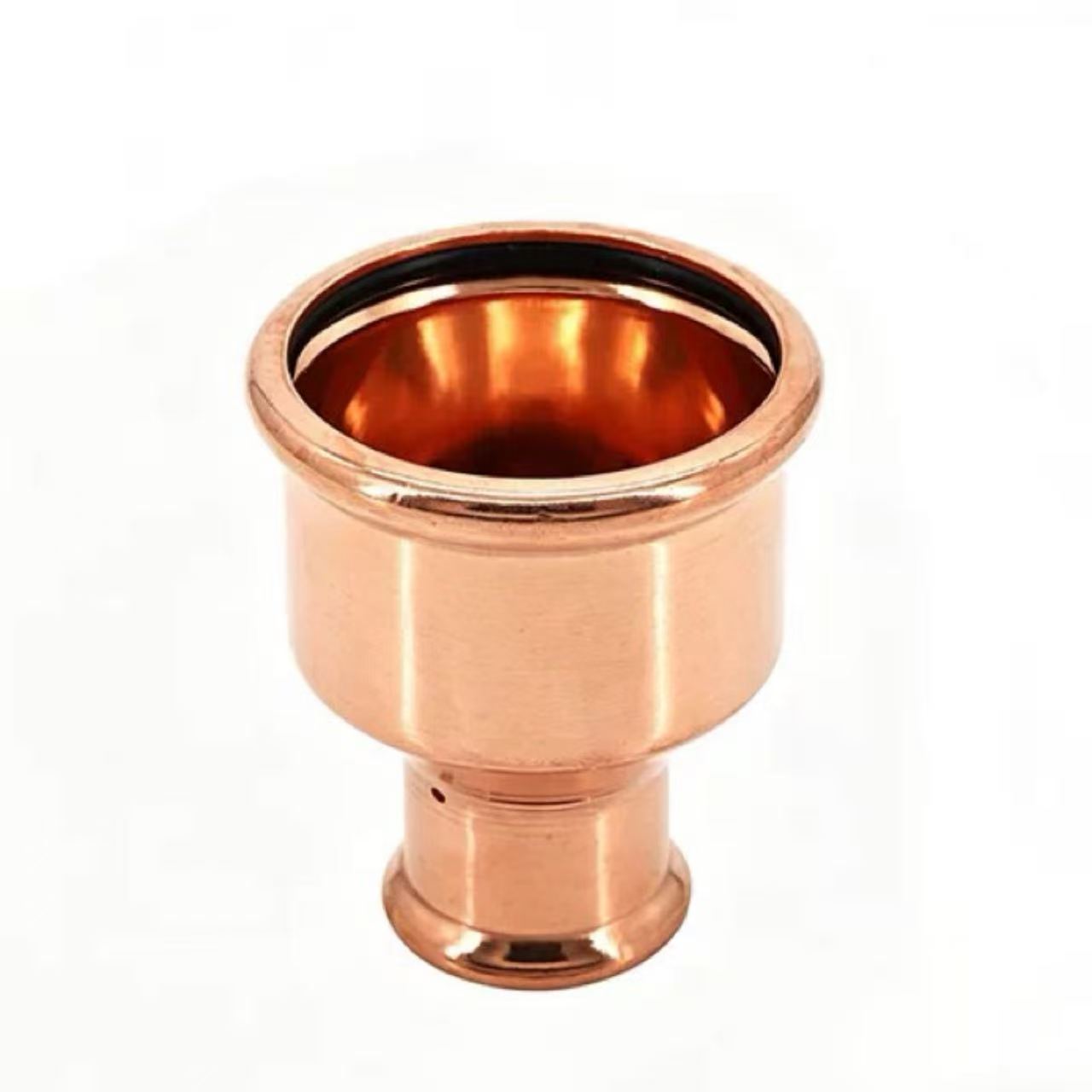Single-Press Reduktioun Coupler