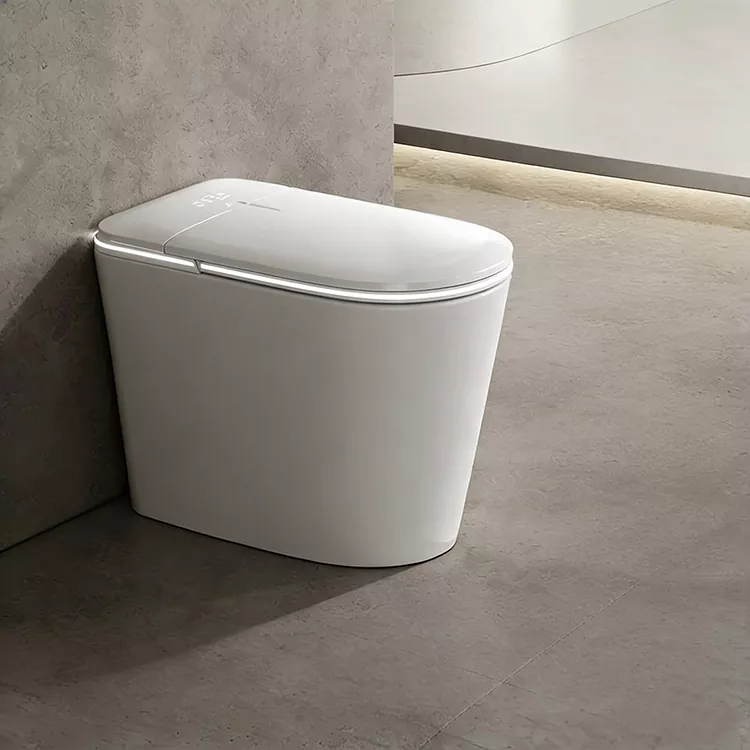 Smart Toilette Mat Radar Flip Deckel Ouni Waasserdrockbegrenzung