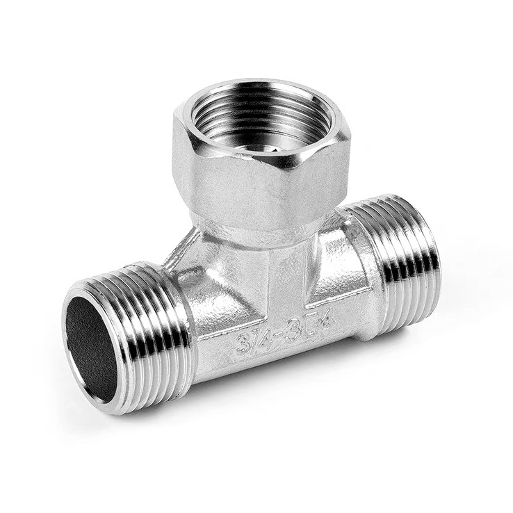 STAINLESS Stol Swivel Männlech-Weibchen-Weiblech Pipe Tee