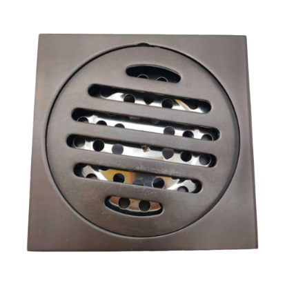 Titan Grey Schëld Square Floor Drain